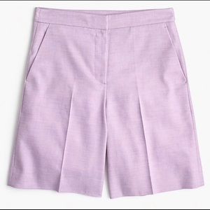 J Crew above the knee length bermuda shorts.